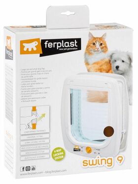 дверца для крупных кошек и собак Ferplast Swing 9 упаковка